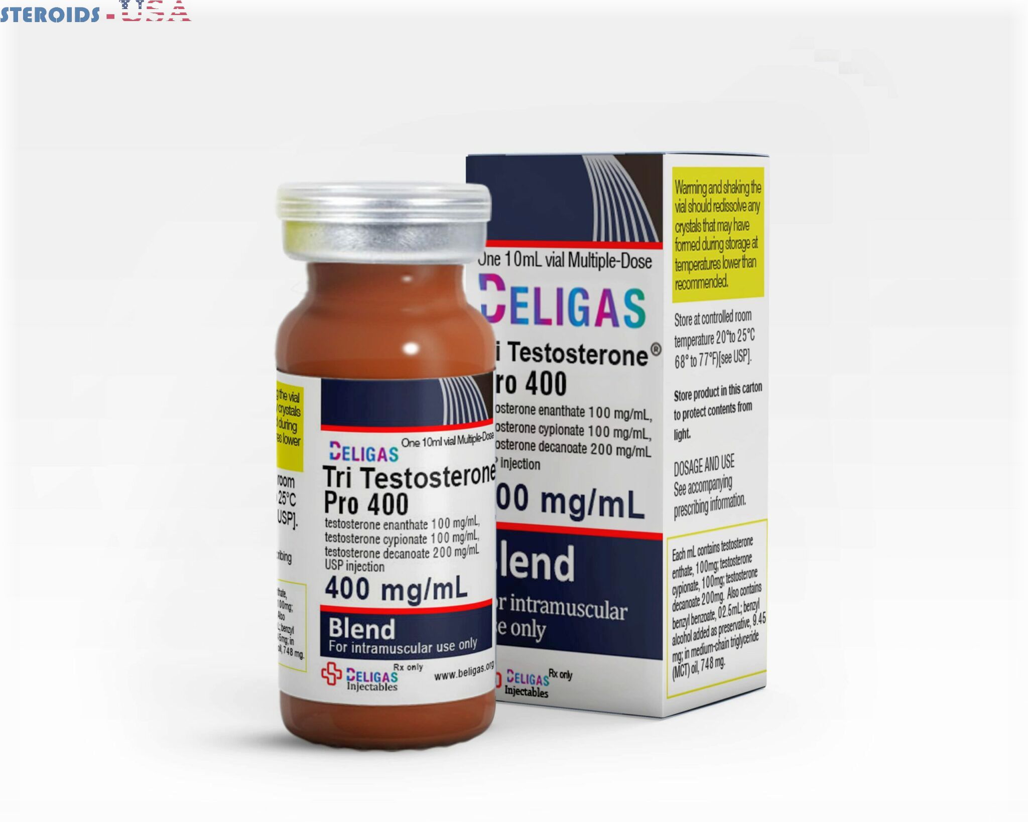 Tri Testosterone Pro 400mg/ml